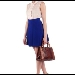 Ted Baker London HEVEN KNITTED FLUTED skirt size 6